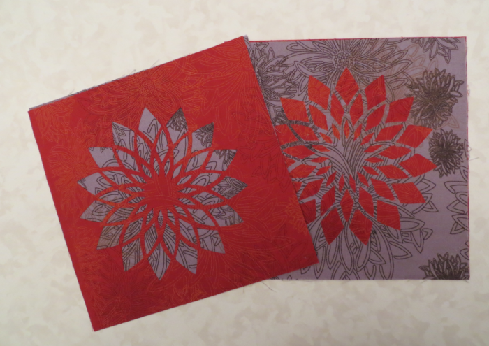 Dahlia Cutout - Art Gallery fabrics