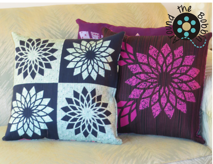 13 Dahlia pillow