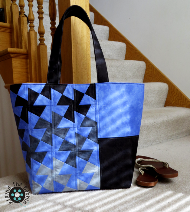 Northcott.Twister.Tote.Toscana.Periwinkle