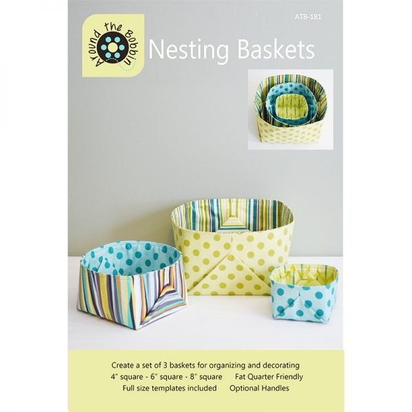 easy to make basket sewing pattern