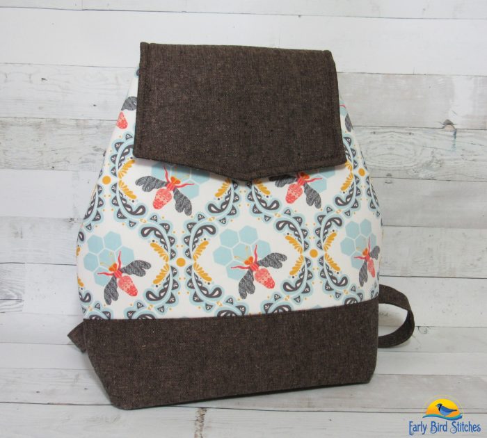 Izzie Convertible Backpack Pattern Izzie Convertible Backpack Pattern by  Around the Bobbin [ATB191] - $10.00 : , Sew your own  unique purse or bag!