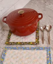 sew a silicone trivet extra large for platters and casserole dishes