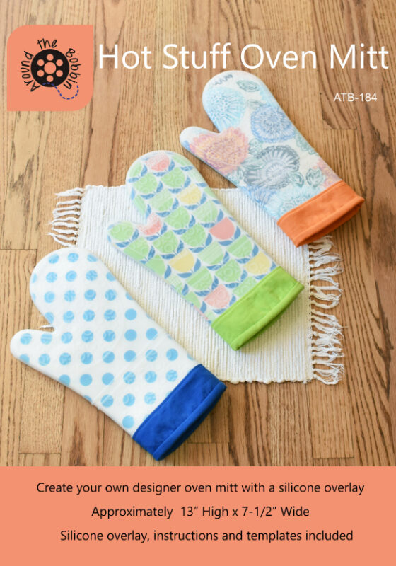 Hot Stuff Oven Mitt Front Cover.800px